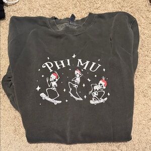 Phi Mu Gray Sweater